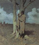 Frederic Remington The Love Call (mk43) France oil painting artist